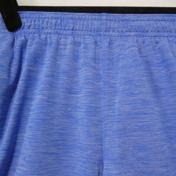 UNDER ARMOUR - Heat Gear - Loose | Youth Medium | Blue Sport Shorts with Logo - Picture 4 of 14